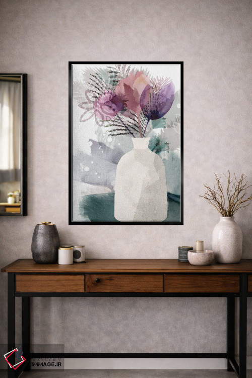 تابلو دکوراتیو پس از باران II اثر فلورا کوتا - D1B