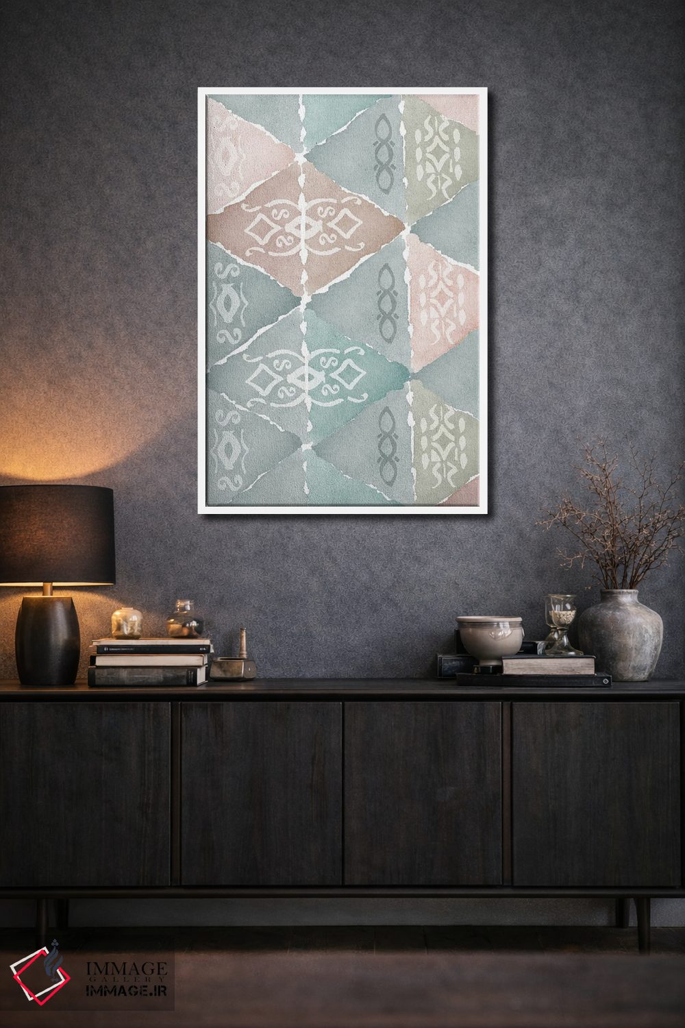 تابلو دکوراتیو در مراکشی ۱ اثر فلورا کوتا - D1W
