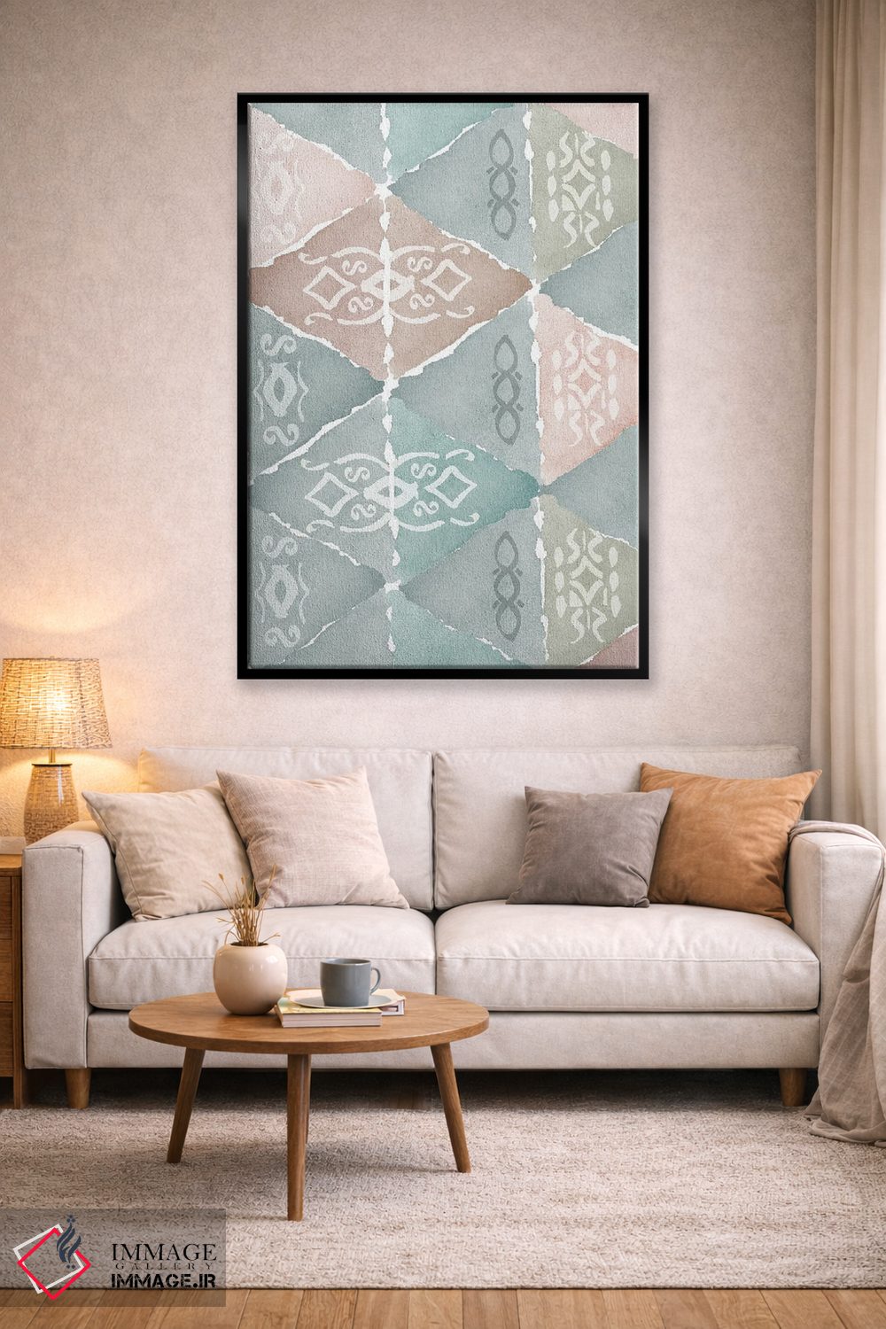 تابلو دکوراتیو در مراکشی ۱ اثر فلورا کوتا - D3B