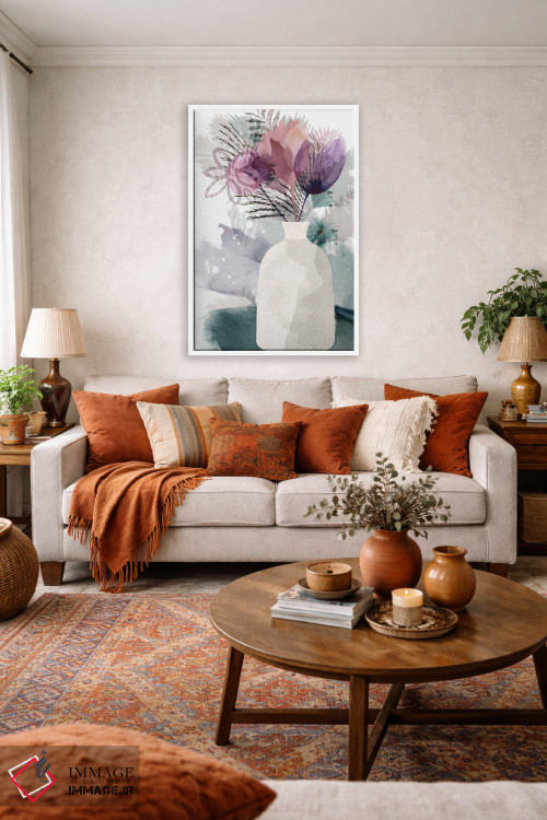 تابلو دکوراتیو پس از باران II اثر فلورا کوتا - D2W