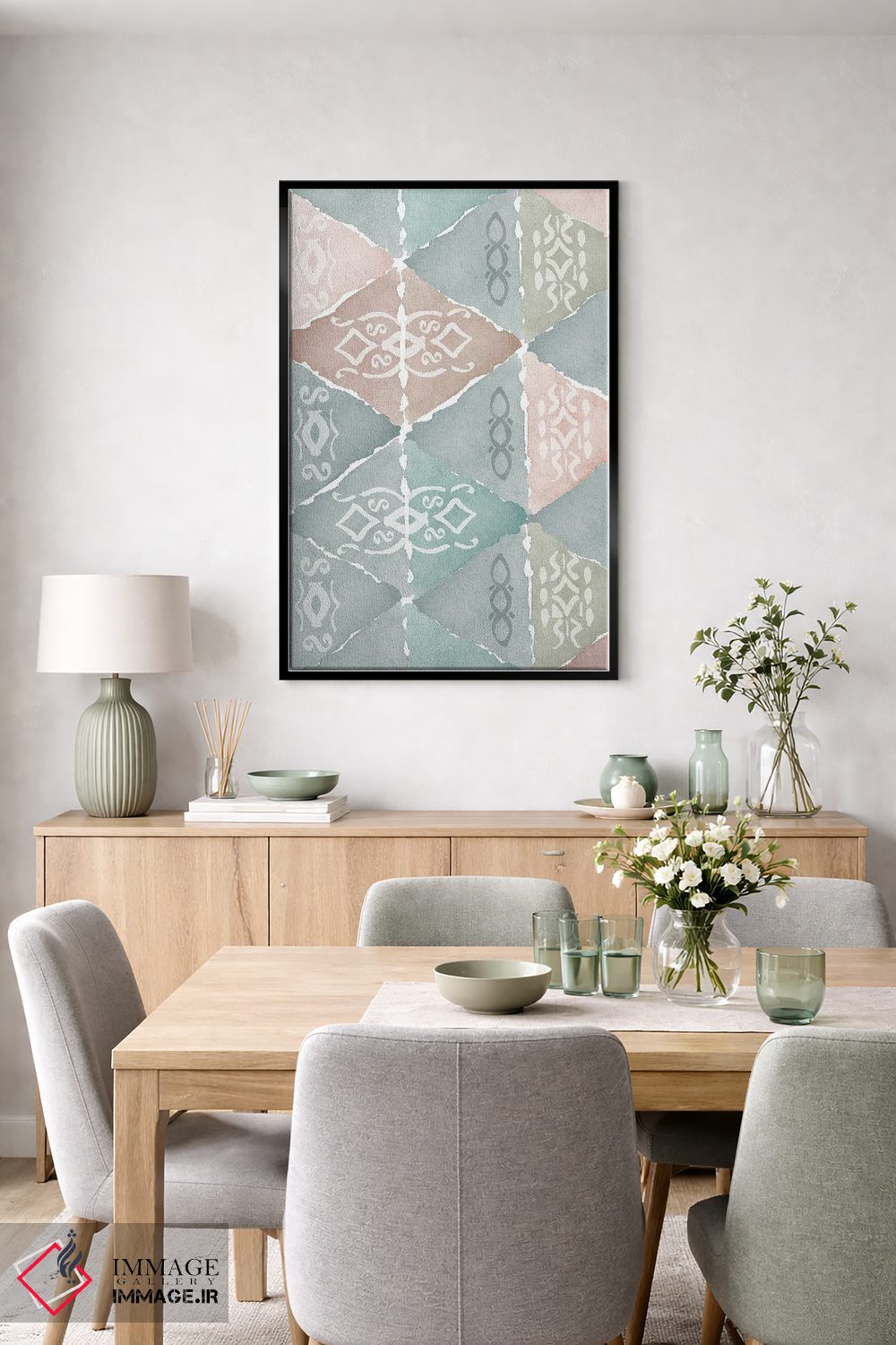 تابلو دکوراتیو در مراکشی ۱ اثر فلورا کوتا - D6B