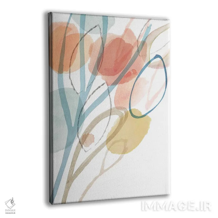 تابلو مینیمال آنجلین II اثر فلورا کوتا - نمای پرسپکتیو محصول