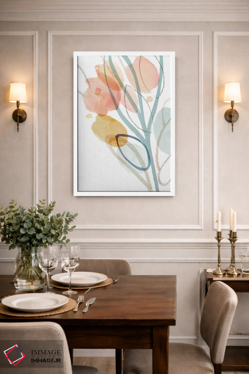 تابلو مینیمال آنجلین I اثر فلورا کوتا - D1W