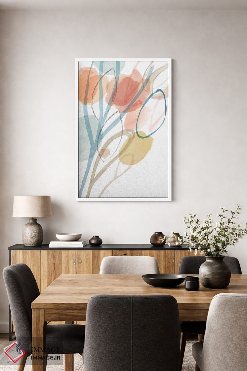 تابلو مینیمال آنجلین II اثر فلورا کوتا - D3W