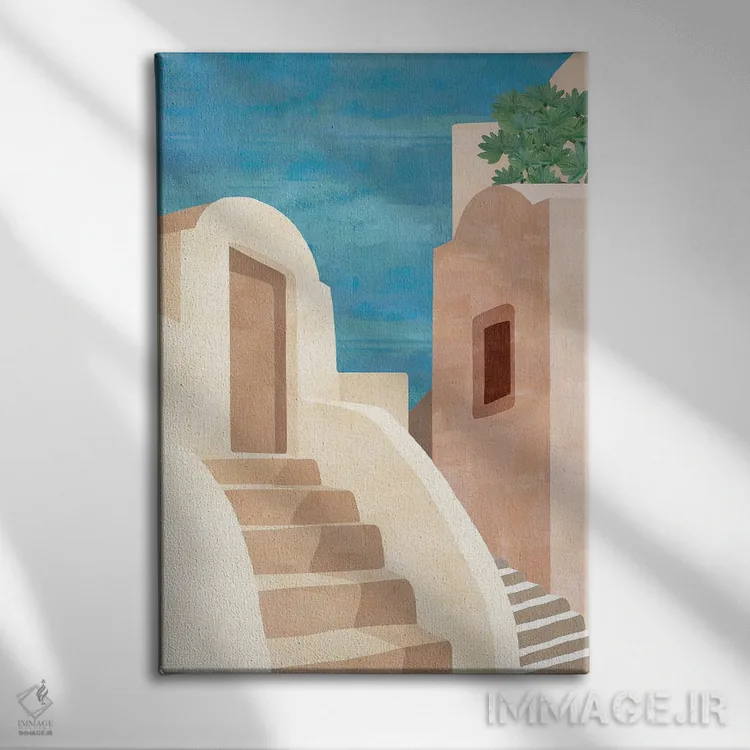 تابلو دکوراتیو کارویرو III اثر فلورا کوتا - نمای روبهرو روی دیوار