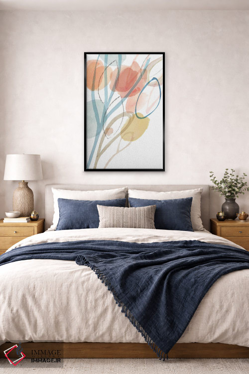 تابلو مینیمال آنجلین II اثر فلورا کوتا - D5B