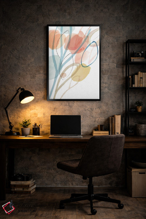 تابلو مینیمال آنجلین II اثر فلورا کوتا - D6B