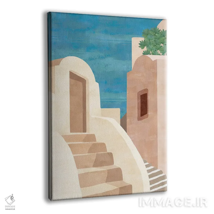 تابلو دکوراتیو کارویرو III اثر فلورا کوتا - نمای پرسپکتیو محصول