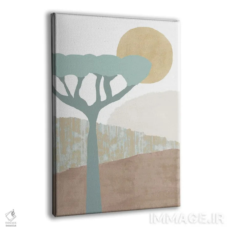 تابلو دکوراتیو انردیل II اثر فلورا کوتا - نمای پرسپکتیو محصول