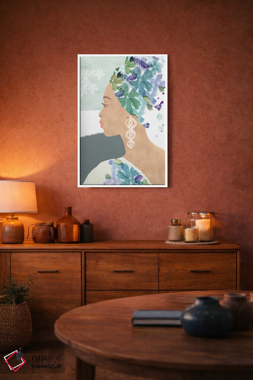 تابلو دکوراتیو آوا در شکوفه اثر فلورا کوتا - D3W