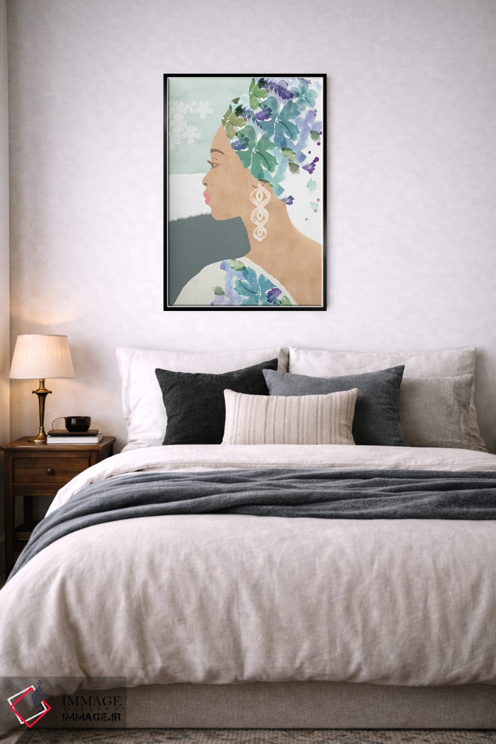 تابلو دکوراتیو آوا در شکوفه اثر فلورا کوتا - D6B