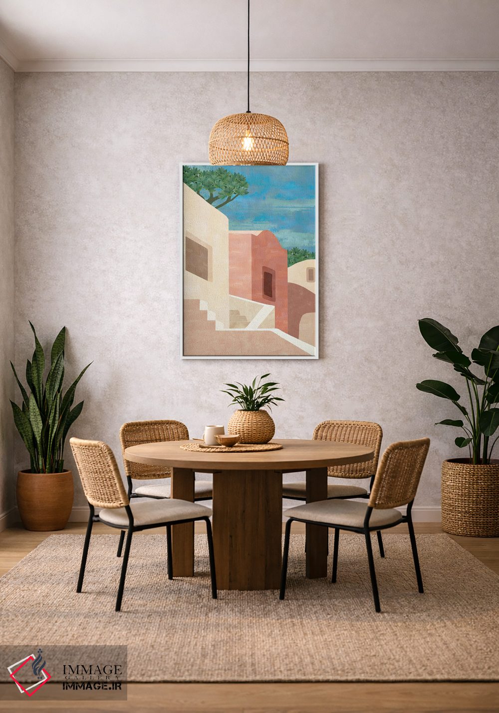 تابلو دکوراتیو کارویرو II اثر فلورا کوتا - D2W