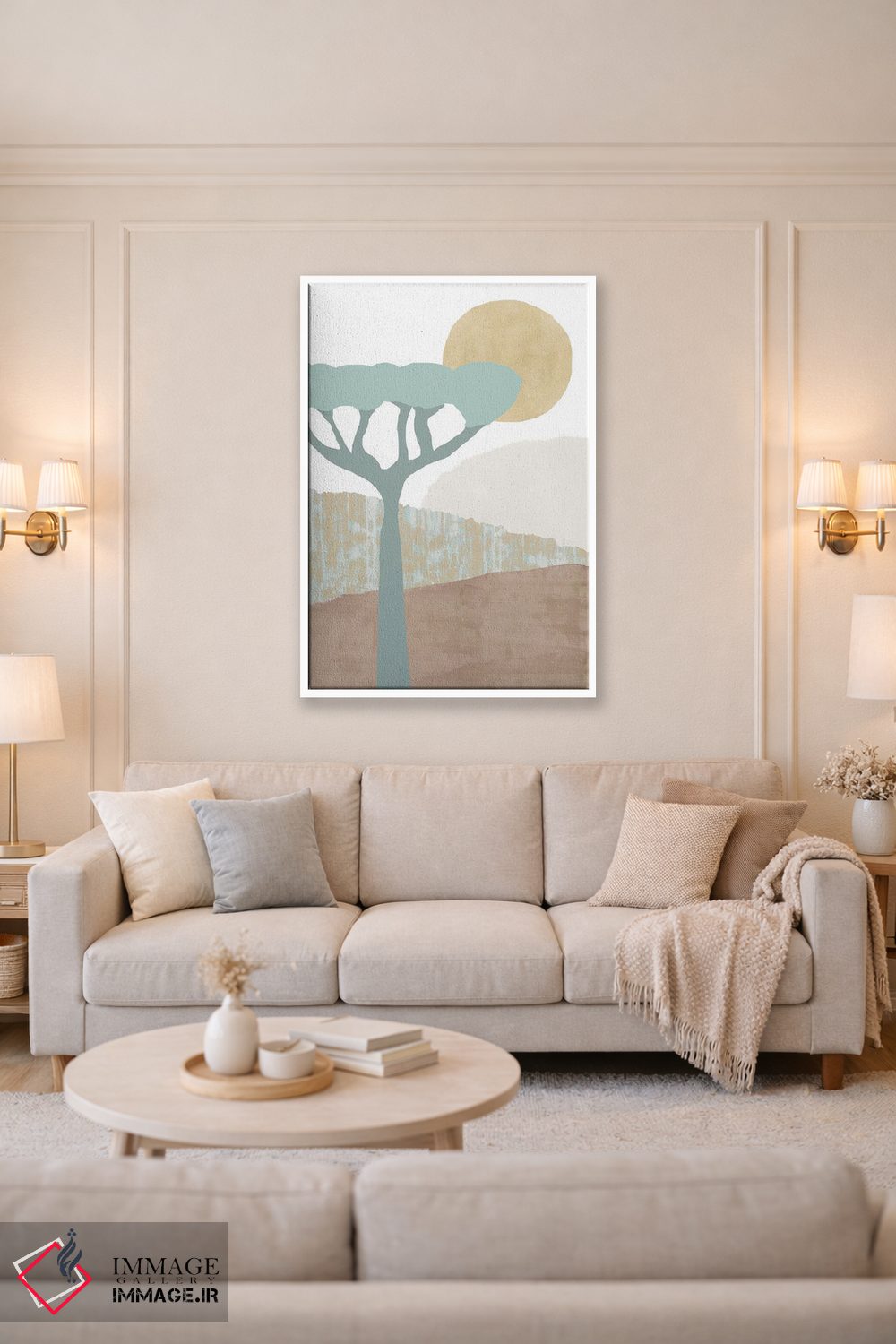 تابلو دکوراتیو انردیل II اثر فلورا کوتا - D2W