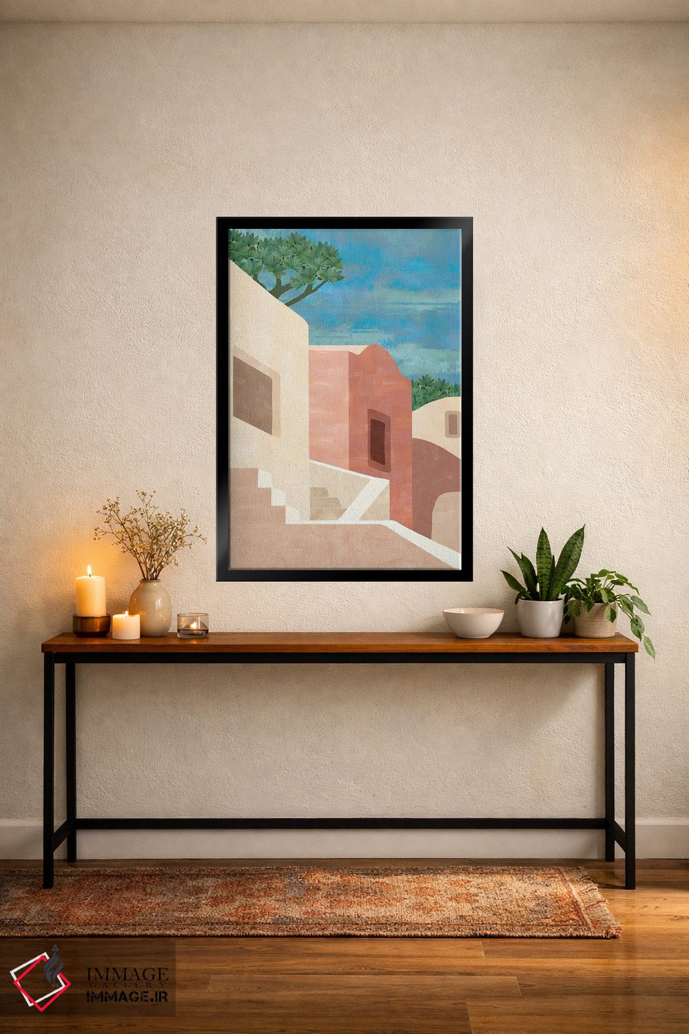 تابلو دکوراتیو کارویرو II اثر فلورا کوتا - D4B