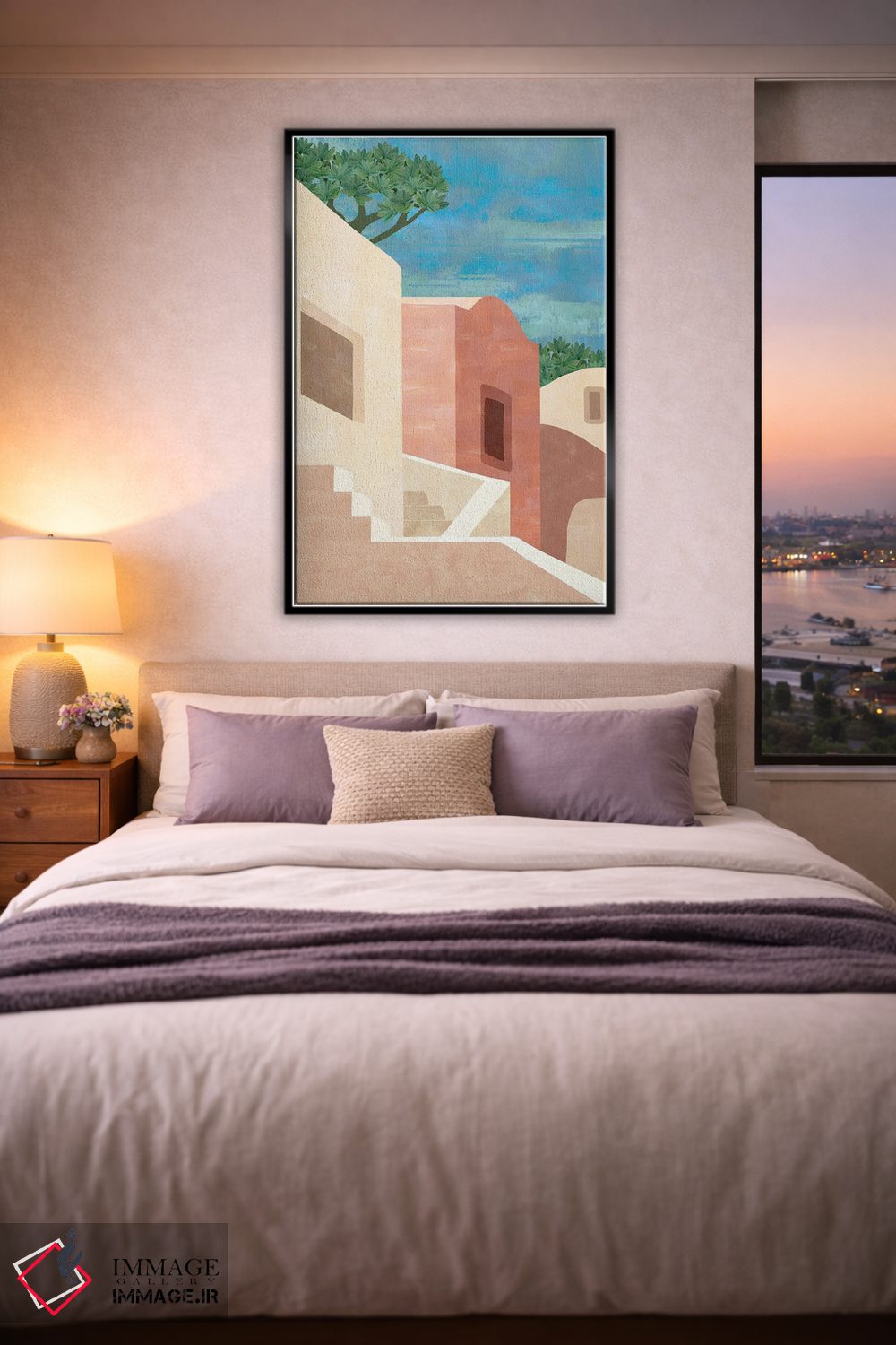 تابلو دکوراتیو کارویرو II اثر فلورا کوتا - D5B