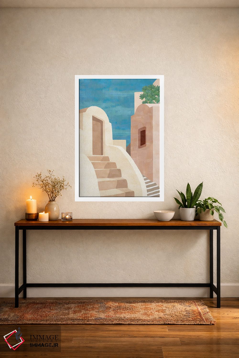 تابلو دکوراتیو کارویرو III اثر فلورا کوتا - D3W