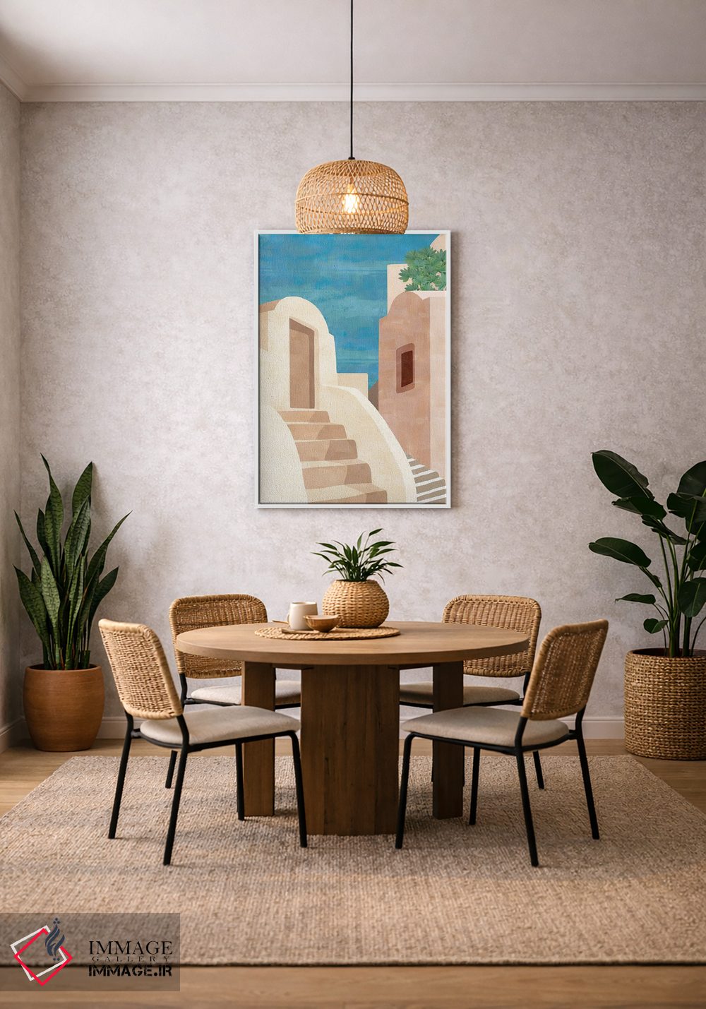 تابلو دکوراتیو کارویرو III اثر فلورا کوتا - D2W