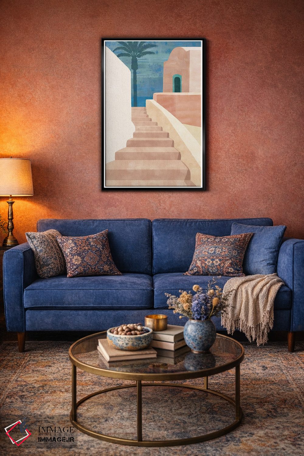 تابلو دکوراتیو کارویرو I اثر فلورا کوتا - D5B