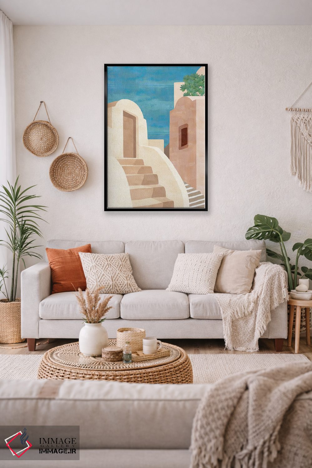 تابلو دکوراتیو کارویرو III اثر فلورا کوتا - D4B