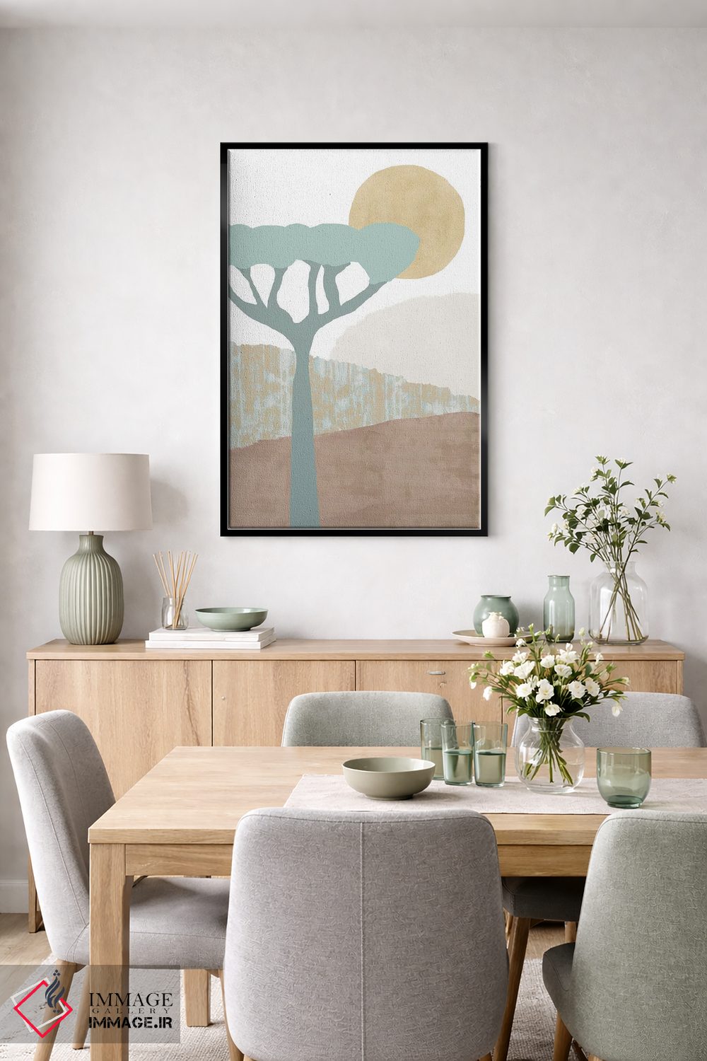تابلو دکوراتیو انردیل II اثر فلورا کوتا - D6B