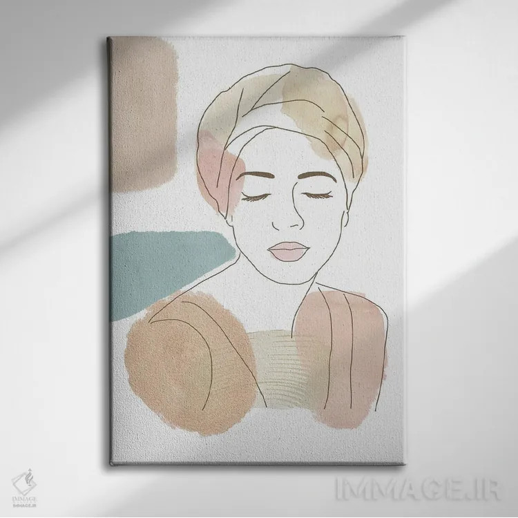 تابلو دکوراتیو جویا اثر فلورا کوتا - نمای روبهرو روی دیوار