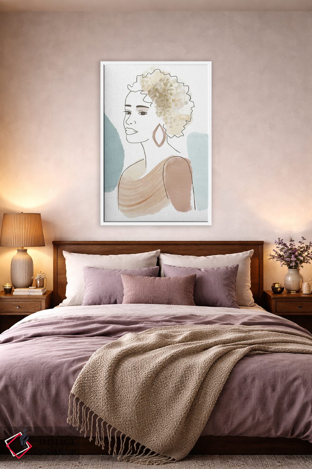 تابلو دکوراتیو لورنا اثر فلورا کوتا - D3W