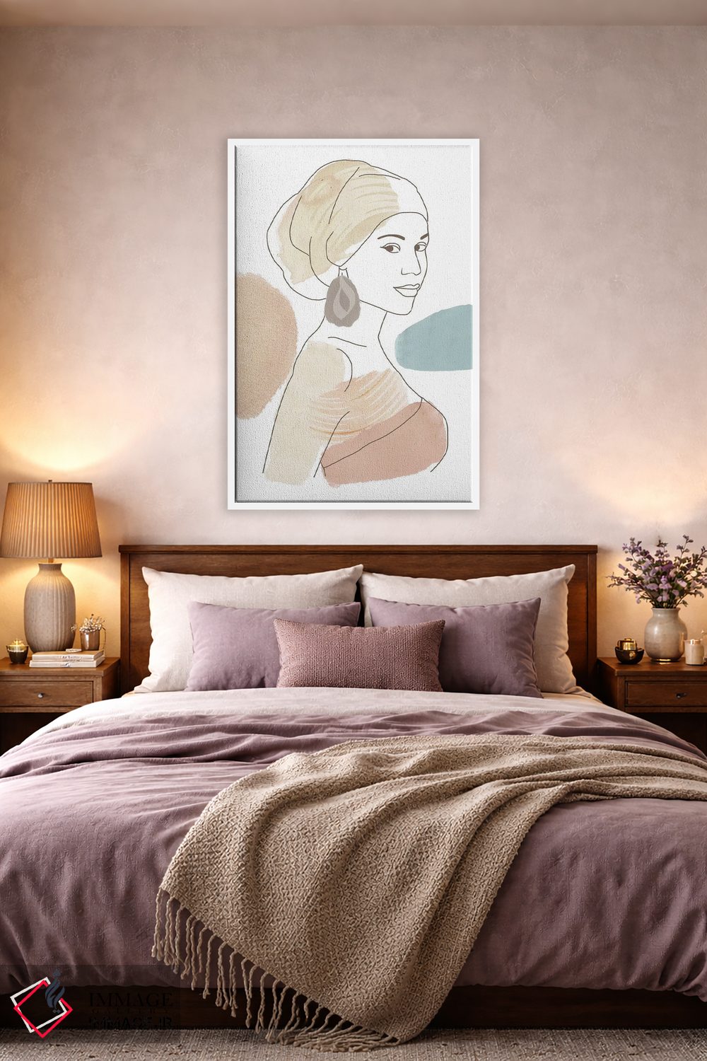 تابلو دکوراتیو مریام اثر فلورا کوتا - D3W