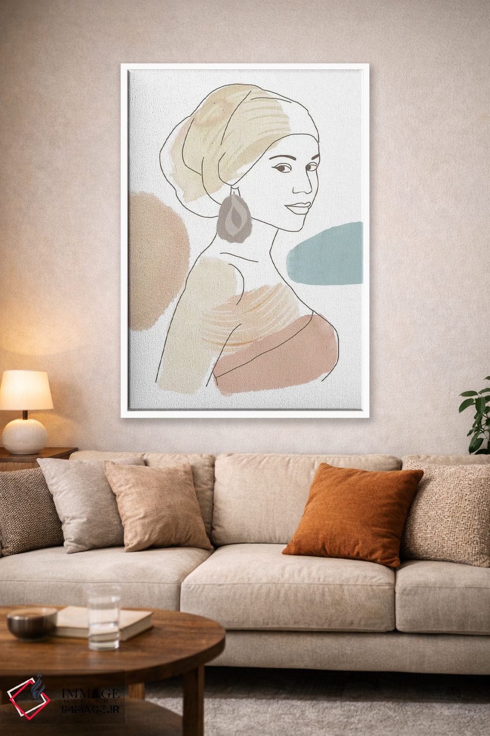 تابلو دکوراتیو مریام اثر فلورا کوتا - D1W