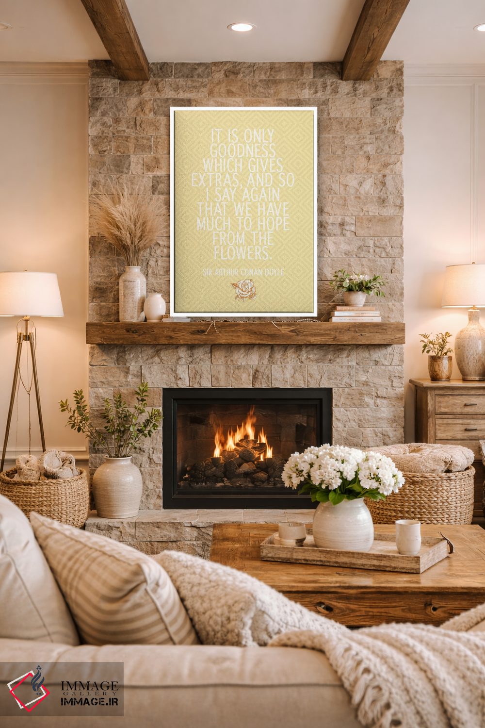 تابلو دکوراتیو نیکی بخشش می کند اثر فایو بای فایو کالکتیو - D1W