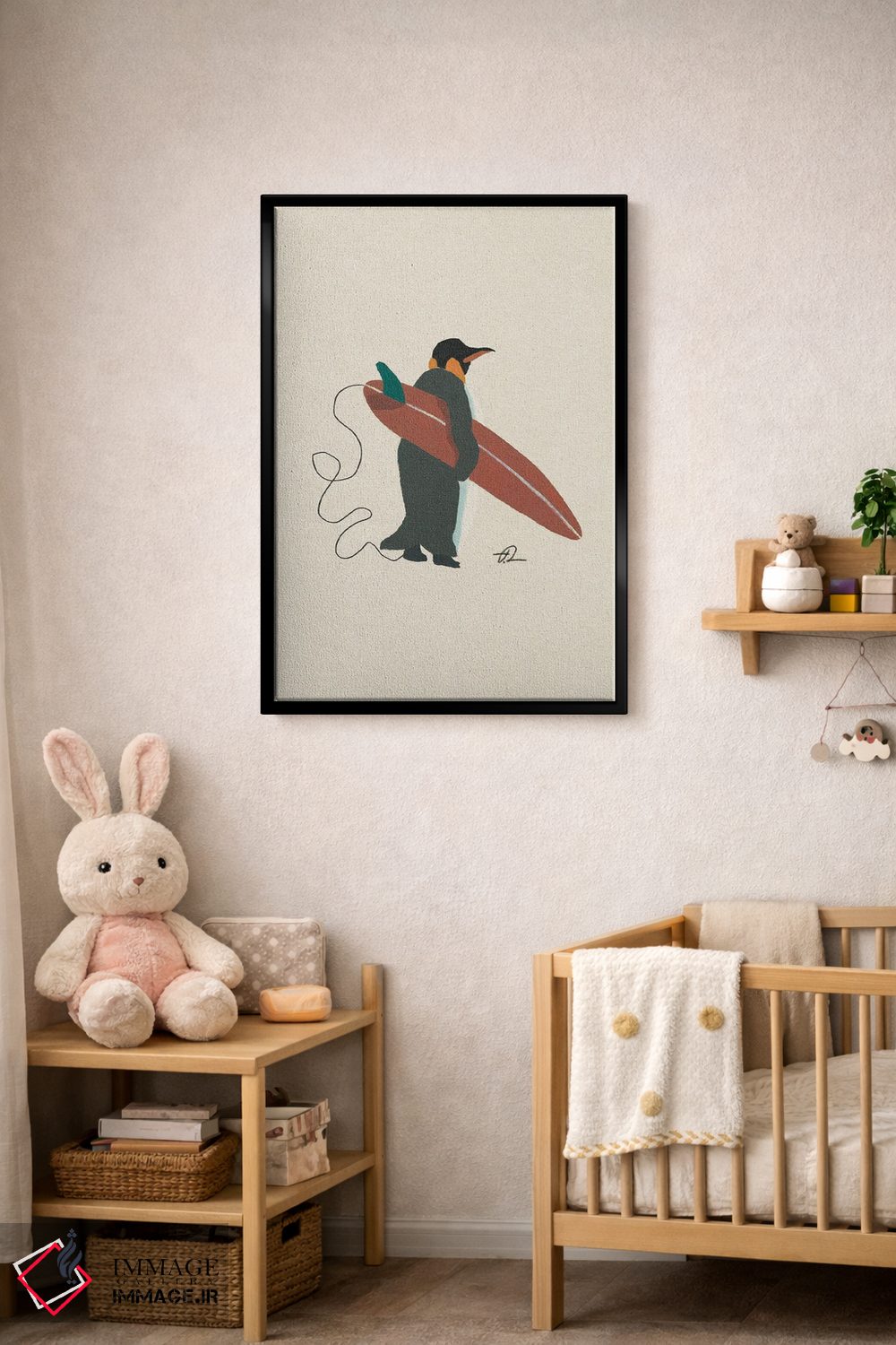 تابلو دکوراتیو آماده شو اثر فابیان لاواتر - D5B