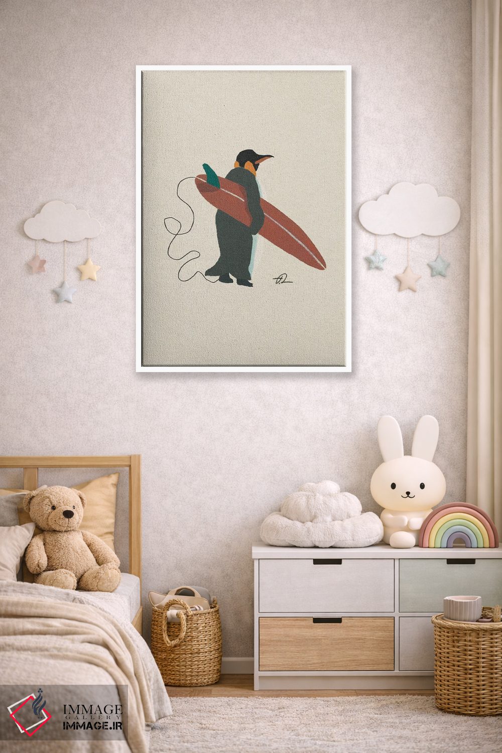 تابلو دکوراتیو آماده شو اثر فابیان لاواتر - D4W