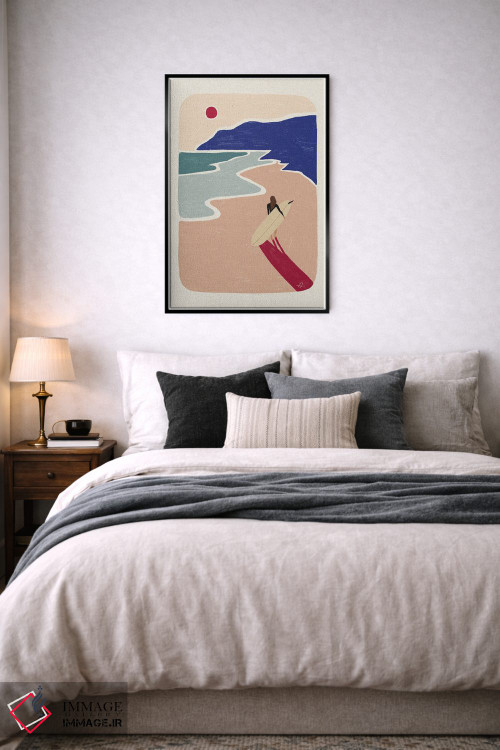 تابلو مینیمال کشاندن اثر فابیان لاواتر - D6B