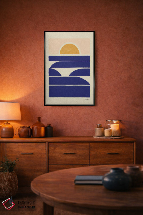 تابلو مینیمال ادامه بده بیار اثر فابیان لاواتر - D5B