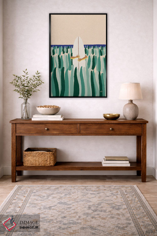 تابلو مینیمال قایم باشک اثر فابیان لاواتر - D3B