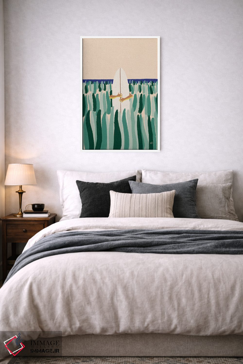 تابلو مینیمال قایم باشک اثر فابیان لاواتر - D5W