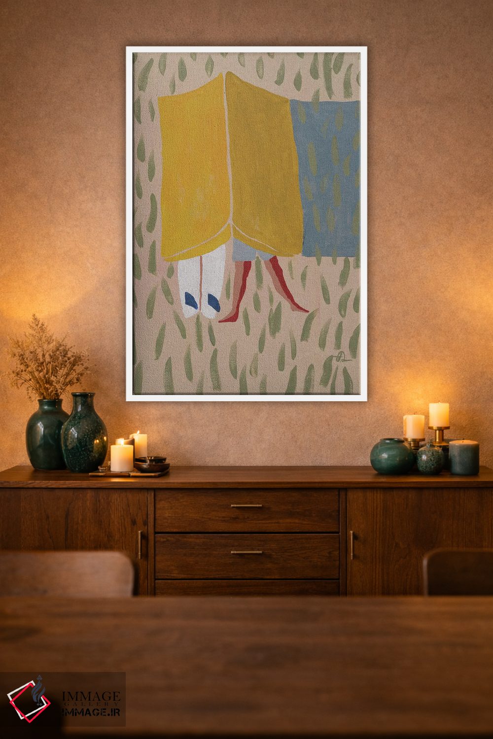 تابلو دکوراتیو بعد از موج سواری اثر فابیان لاواتر - D1W