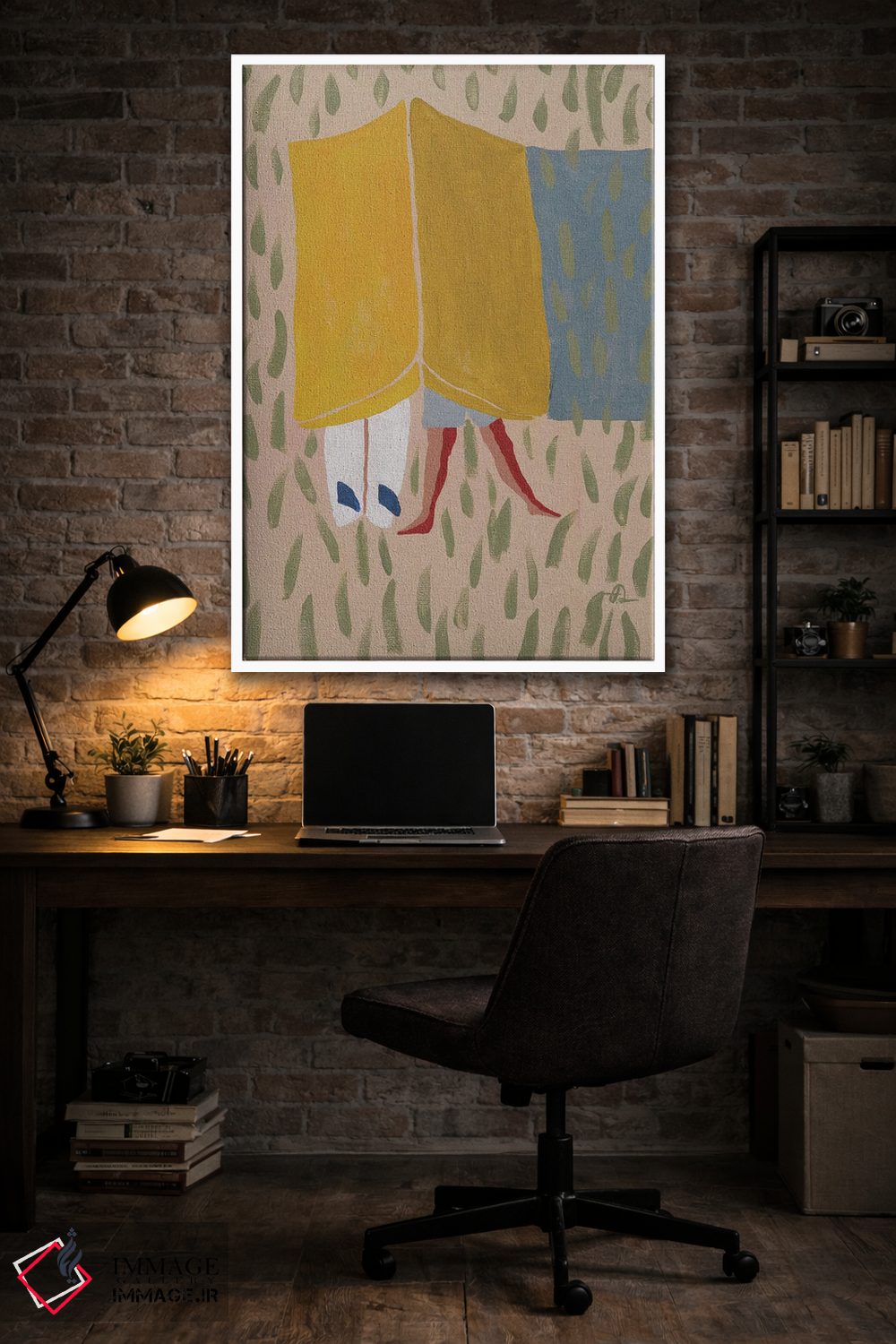 تابلو دکوراتیو بعد از موج سواری اثر فابیان لاواتر - D4W