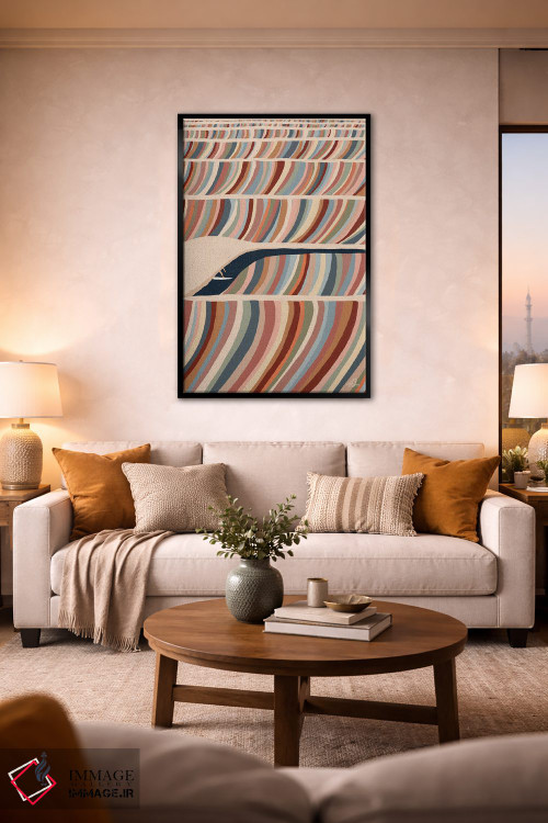 تابلو مینیمال سایه اثر فابیان لاواتر - D2B