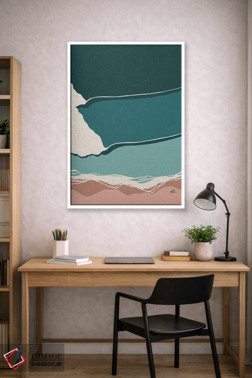 تابلو مینیمال دیدگاه اثر فابیان لاواتر - D1W