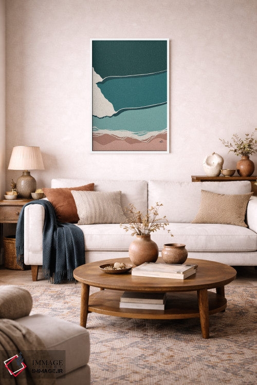 تابلو مینیمال دیدگاه اثر فابیان لاواتر - D3W