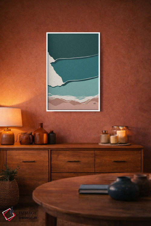 تابلو مینیمال دیدگاه اثر فابیان لاواتر - D4W