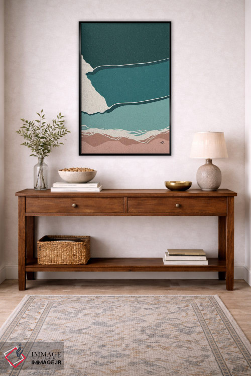 تابلو مینیمال دیدگاه اثر فابیان لاواتر - D6B