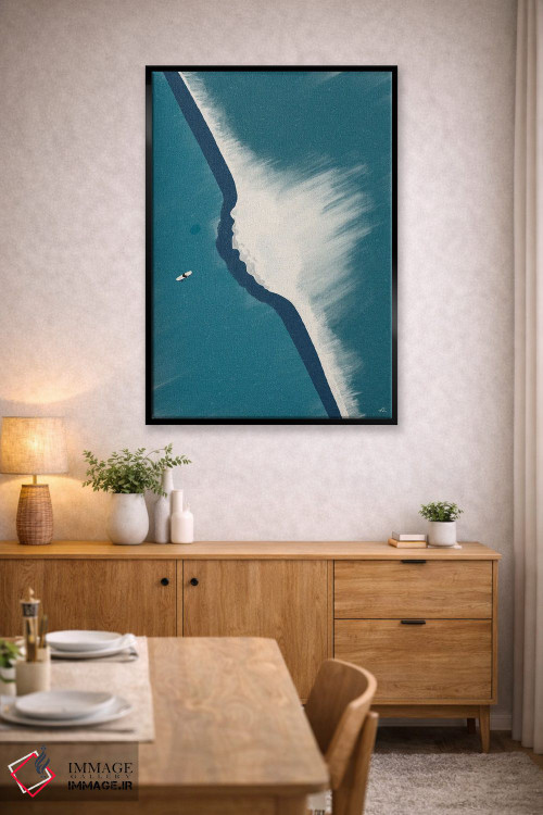 تابلو مینیمال دوشنبه ها اثر فابیان لاواتر - D4B