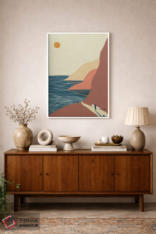 تابلو مینیمال کاوش اثر فابیان لاواتر - D1W