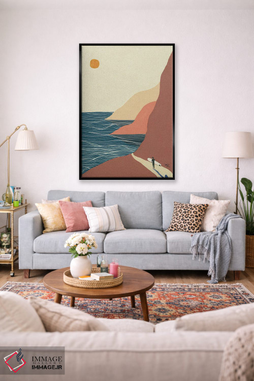 تابلو مینیمال کاوش اثر فابیان لاواتر - D2B