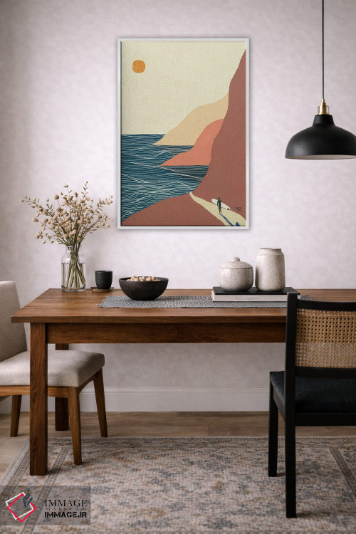 تابلو مینیمال کاوش اثر فابیان لاواتر - D4W