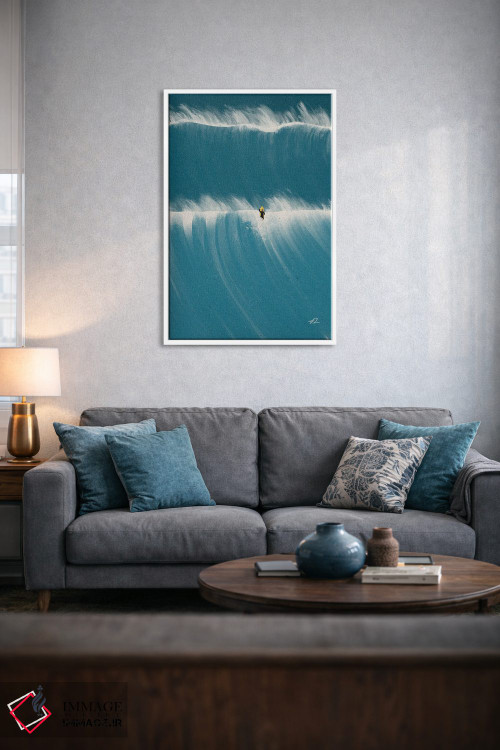 تابلو مینیمال موج دوم اثر فابیان لاواتر - D4W
