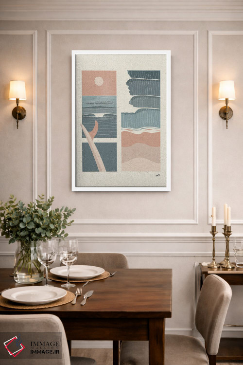 تابلو مینیمال روزهای تابستانی اثر فابیان لاواتر - D1W