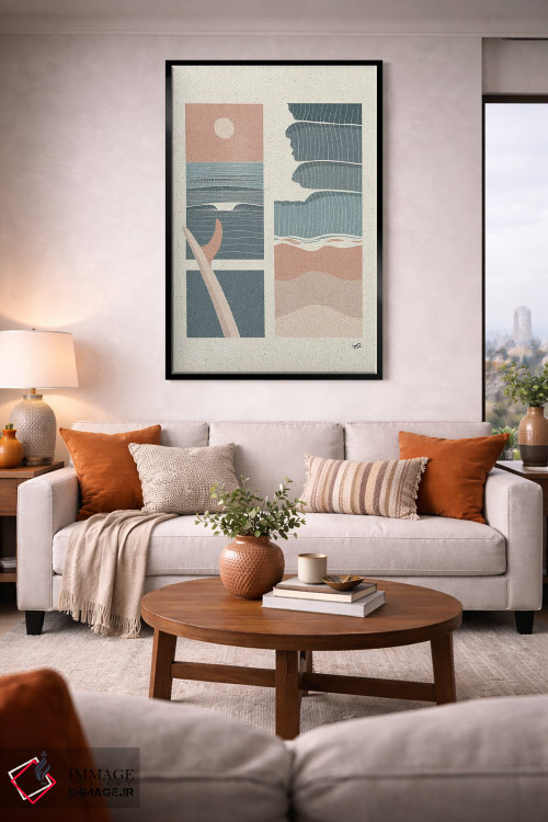 تابلو مینیمال روزهای تابستانی اثر فابیان لاواتر - D3B