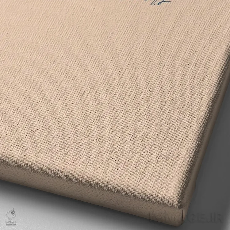 تابلو دکوراتیو پروژه بی نام ۱۴۰ اثر فابیان لاواتر - نمای نزدیک بافت بوم